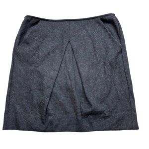 Ladies Cabi Andy’s Grey Wool Blend Mini Skirt Size 2